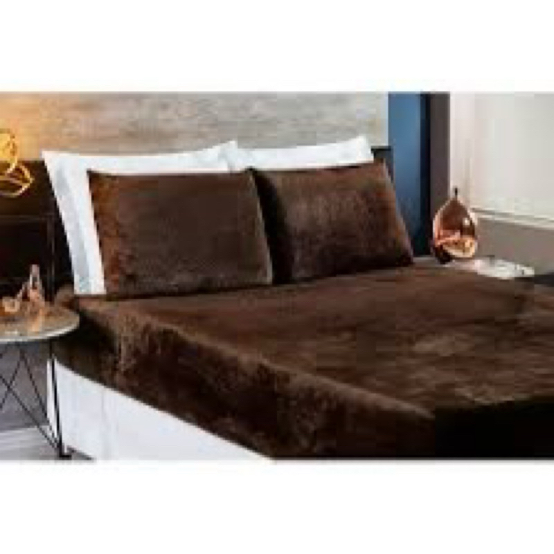 JOGO DE CAMA LENÇOL DE PLUSH MODERNO ELEGANTE CONFORTÁVEL CAMA VÁRIOS TAMANHOS E CORES DISPONÍVEIS