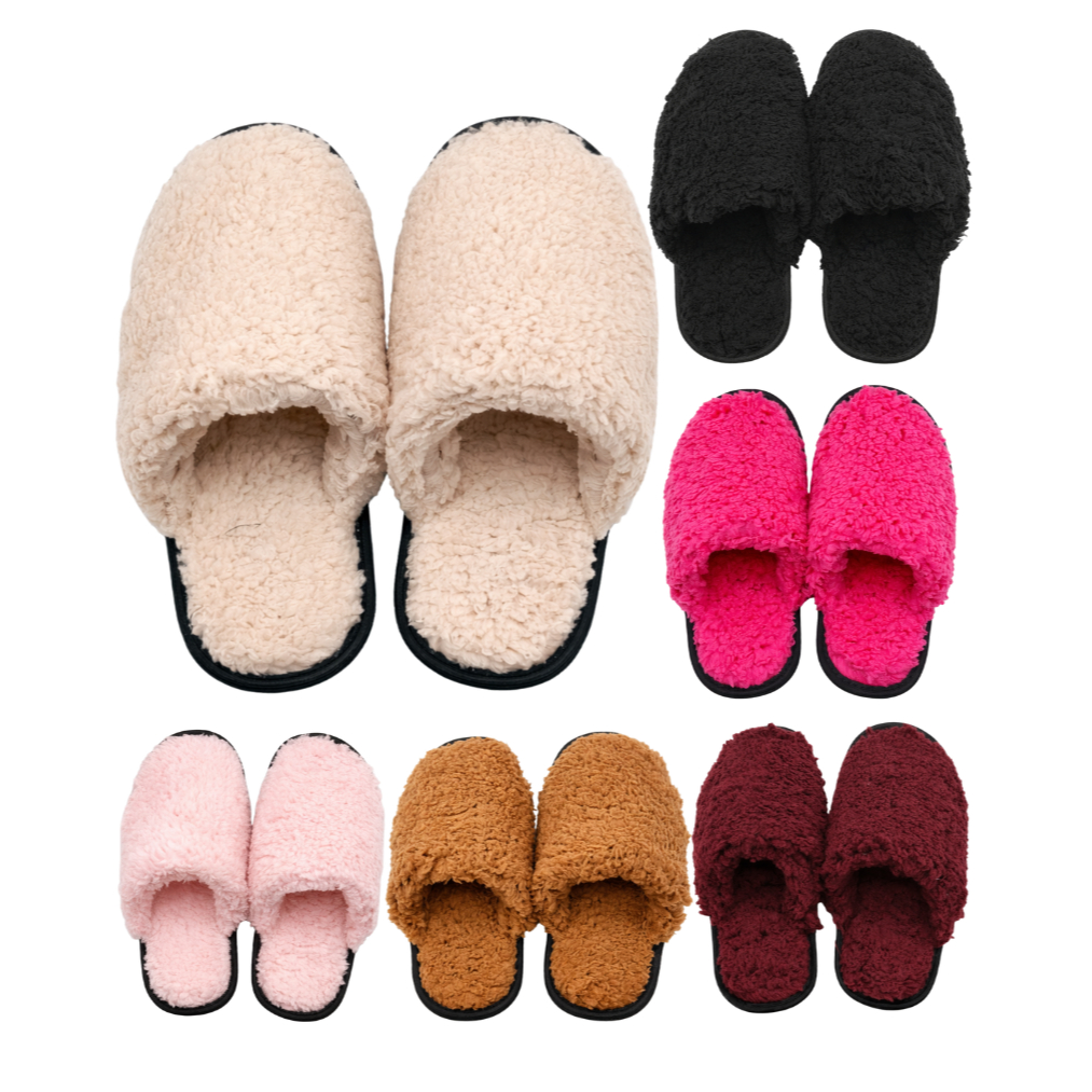 Pantufa feminina Peluciada Comfort diversas cores - Chinelo De Inverno - pantufa masculina em Oferta na Shopee