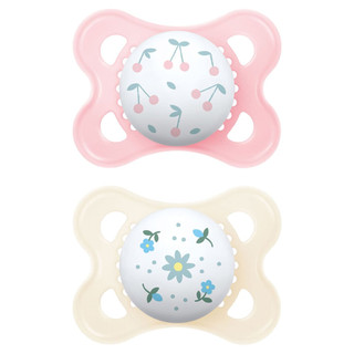Kit com 2 Chupetas Original Mam 0-6m Tam1 Menina Rosa CH23222