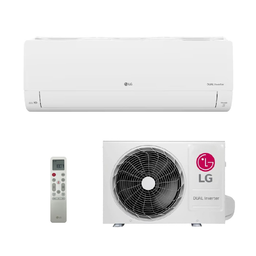 Ar Condicionado Split Hi Wall Inverter LG Dual Voice AI 18.000 Btus Frio 220V R-32