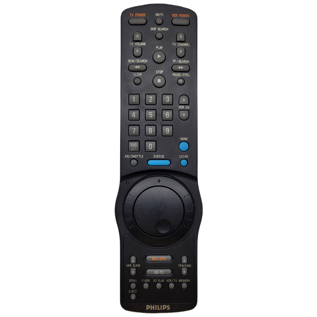 Controle Remoto Video Cassete Philips Vr 654 Original