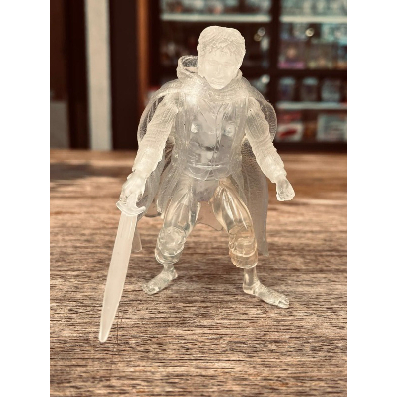 Senhor dos anéis: A sociedade do anel Frodo Twilight ( translúcido) Toybiz 2001