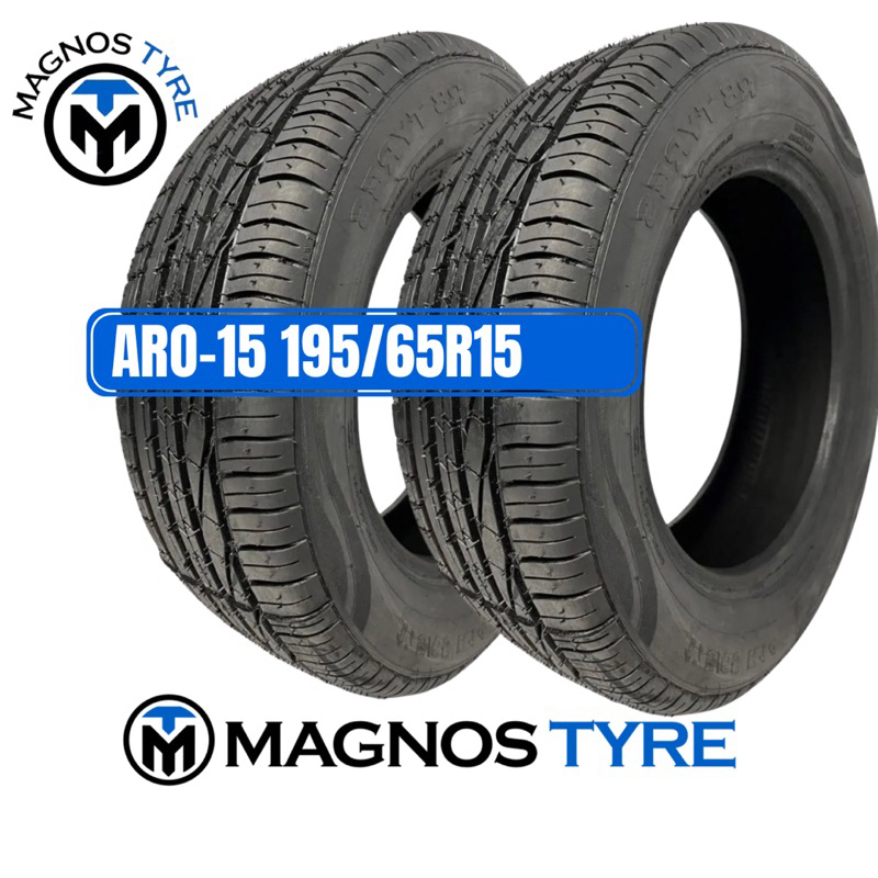 02 Pneu Aro 15 - 195/65R15 91V Nacional Magnos tyre Linha Premium original Quality Pneu