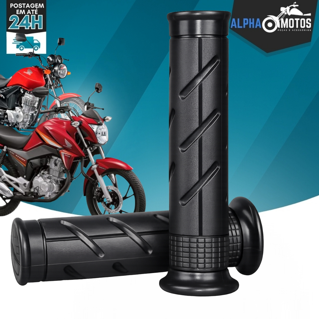 Manopla Punho Universal Titan Fan Cargo Start 125 150 160 Cbx 250 Twister Cb 300 Strada Cb 250f