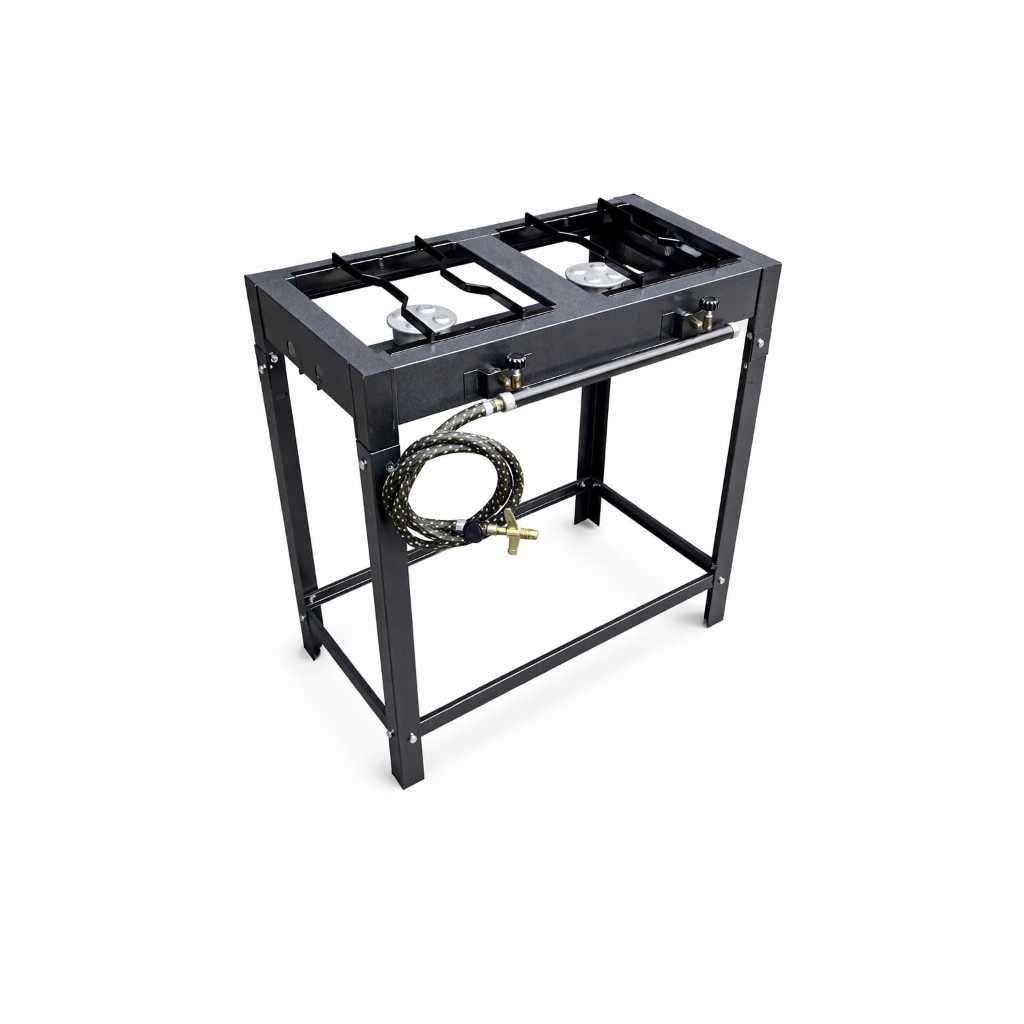 FOGÃO 2 BOCAS ALTA PRESSÃO PORTÁTIL FRITURA em Oferta na Shopee