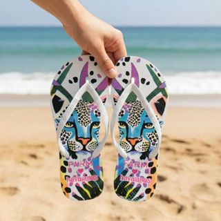 Chinelo Havaianas Feminino Farm Original Onça Confortável Estiloso Envio Imediato em Oferta na Shopee