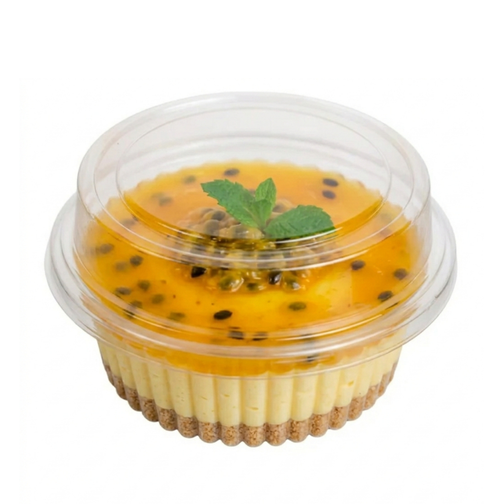 Embalagem Mini Doce Pote Transparente Redondo Pavê 645 120ml Cristal Brigadeiro Trufas Mousse 100un