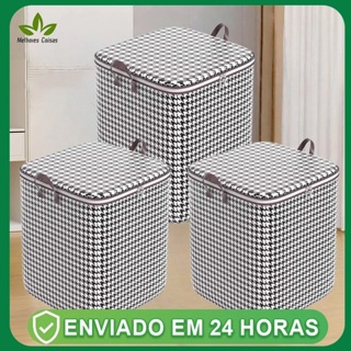Caixa De Armazenamento De Grande Capacidade Para Colchas E Roupas Domésticas 110L/140L/180L em Oferta na Shopee