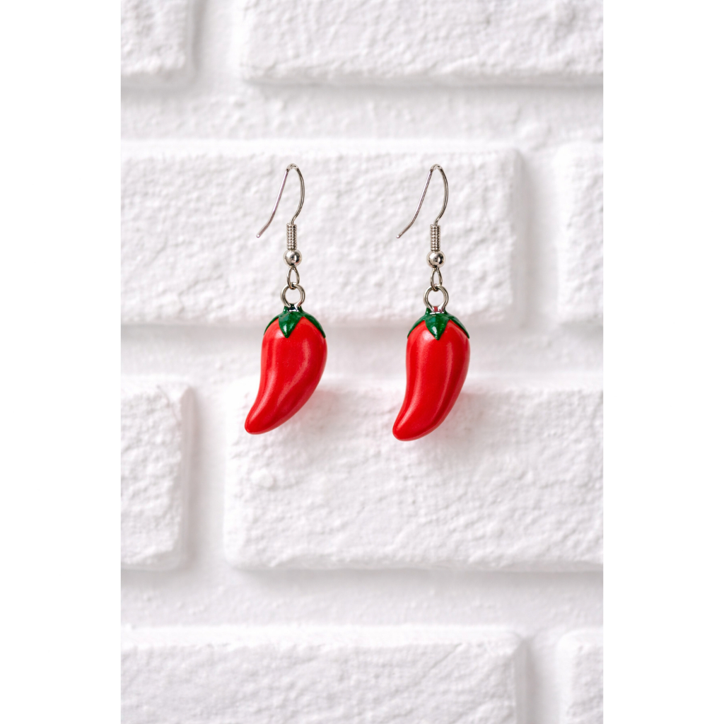 Brinco de Pimenta *Ayabá Ateliê - Boutique*