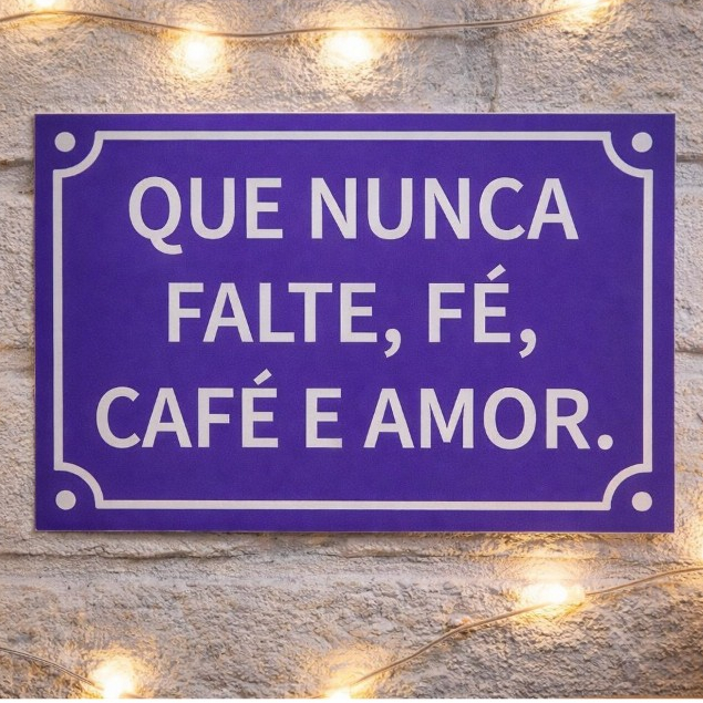 CAFÉ 13X20 MDF e VINIL no estilo das esmaltadas de rua plástico DISCO POP MÚSICA CAFÉ ARTE ARTES LAR