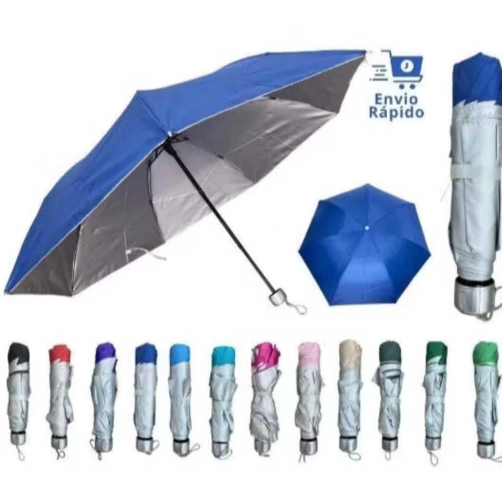 Guarda Chuva Sombrinha Proteção UV Dupla Face Resistente Pratica e Leve Sol e Chuva em Oferta na Shopee