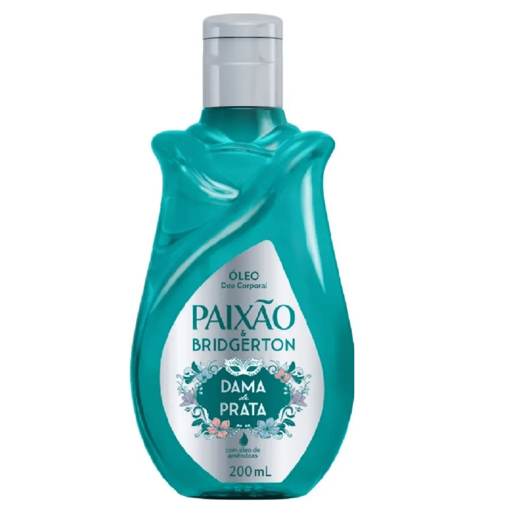 Óleo Corporal Paixão & Bridgerton Dama de Prata com Ação Desodorante 200ml