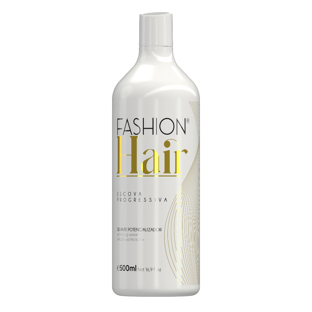 Escova Progressiva Fashion Hair Linha Gold 500ml Sem Formol Original em Oferta na Shopee
