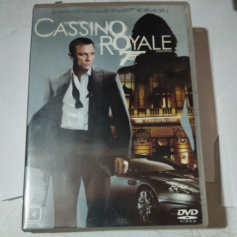 Dvd 007 - Cassino Royale - Daniel Craig