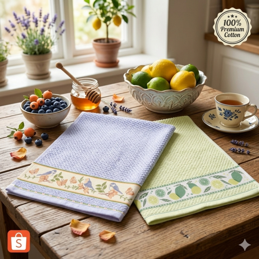 12 Panos de Prato Dohler Guardanapo Atoalhado Cores Variadas Alta Absorção e Qualidade em Oferta na Shopee