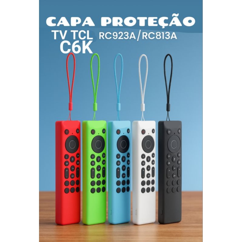 capa de controle TCL c6k s5k p6k c6ks c7k RC813 proteção CONTROLE REMOTO TCL em Oferta na Shopee