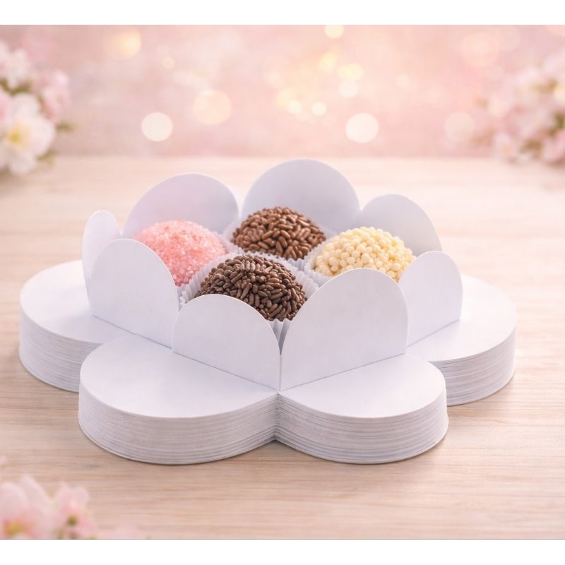 Forminhas de docinhos - Porta  docinhos - Forminha Para Brigadeiro - Forminha Batizado - confeitaria- Envio Rápido