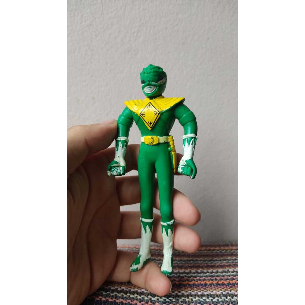 Power ranger verde might morphin bandai. Importado