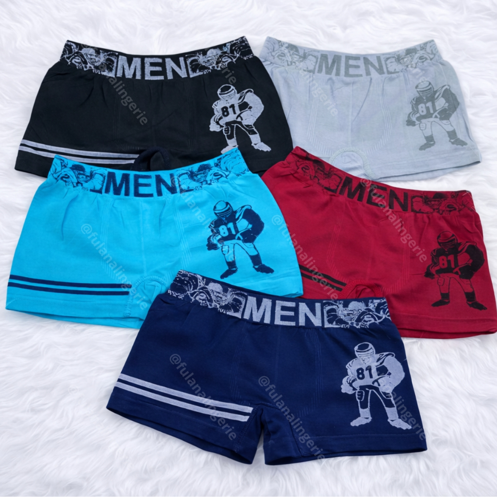 Kit 3 Cueca Boxer Infantil Juvenil Masculina Box Microfibra Conforto - Arthur