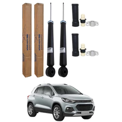 PAR AMORTECEDOR TRASEIRO TRACKER 2013 A 2019 MONROE + KIT