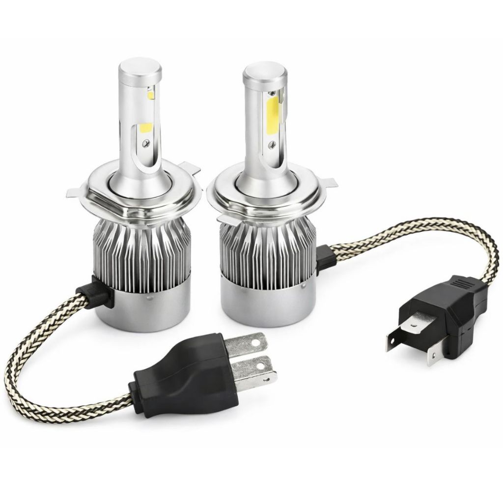 Kit 2 Lâmpadas LED H4 36W 6000K Farol Automotivo