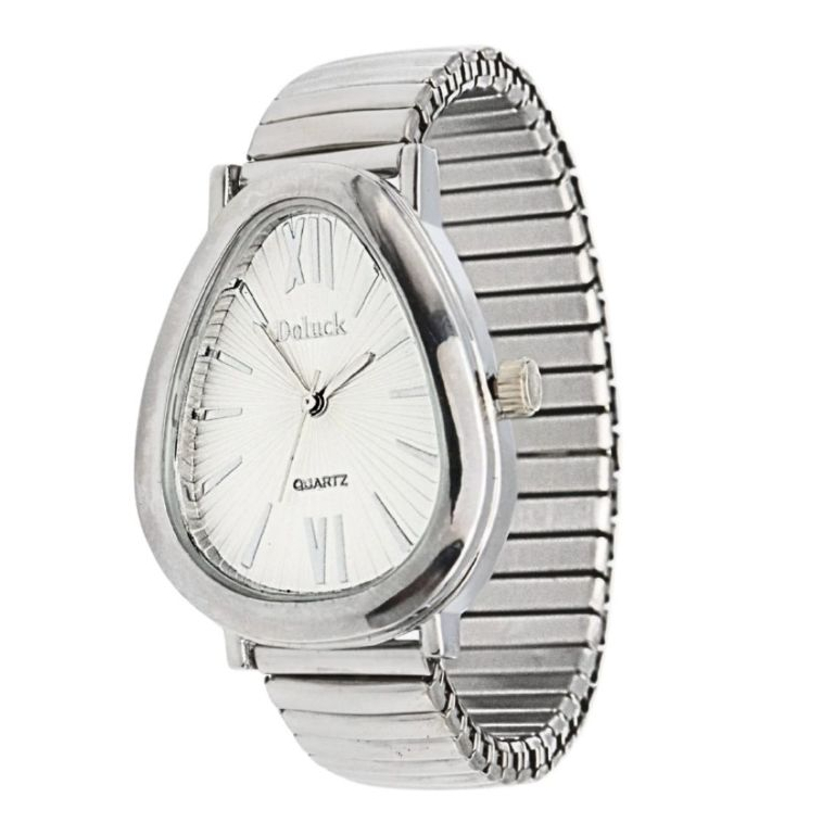 Relógio Feminino Tulipa Silver 30mm - Doluck Blogueira Tendência Virginia Elegante