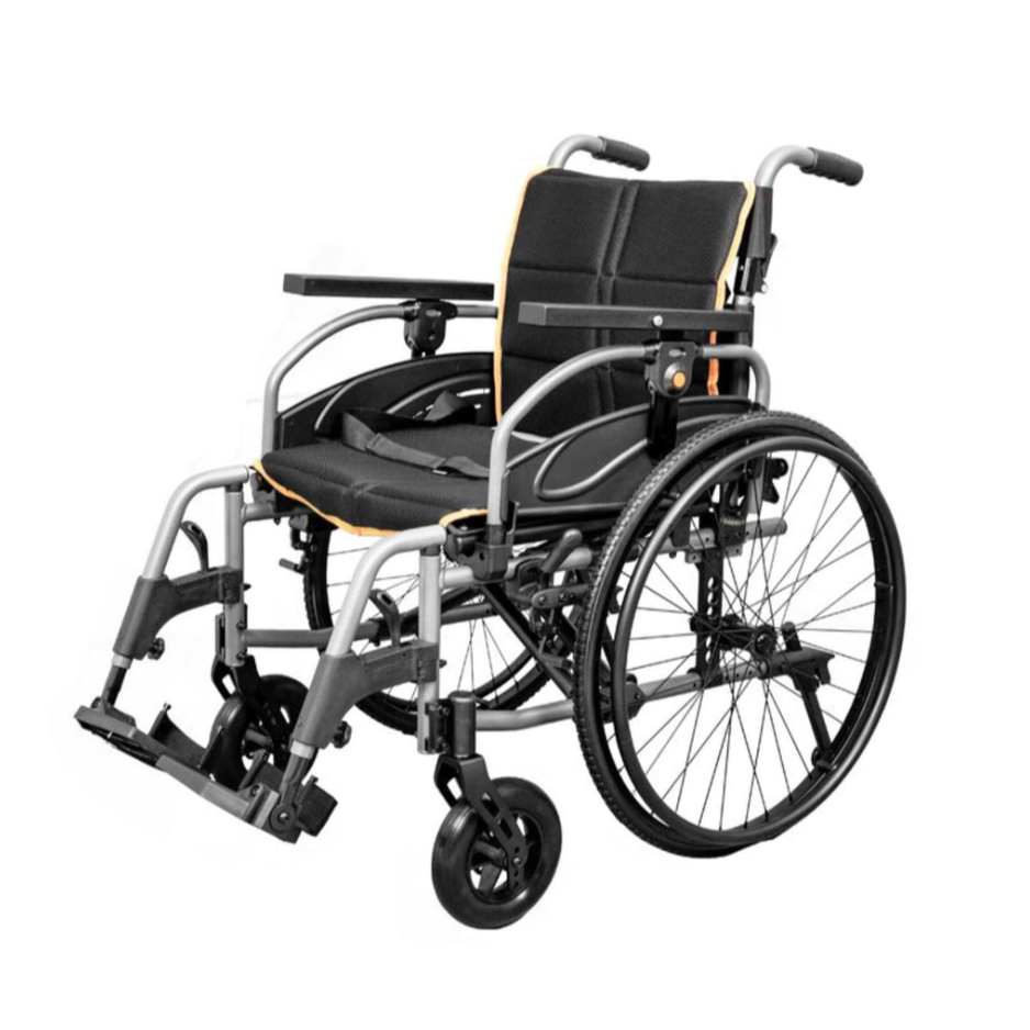 Cadeira Rodas Alumínio Premium Max 150kg Hidrolight Ajustável