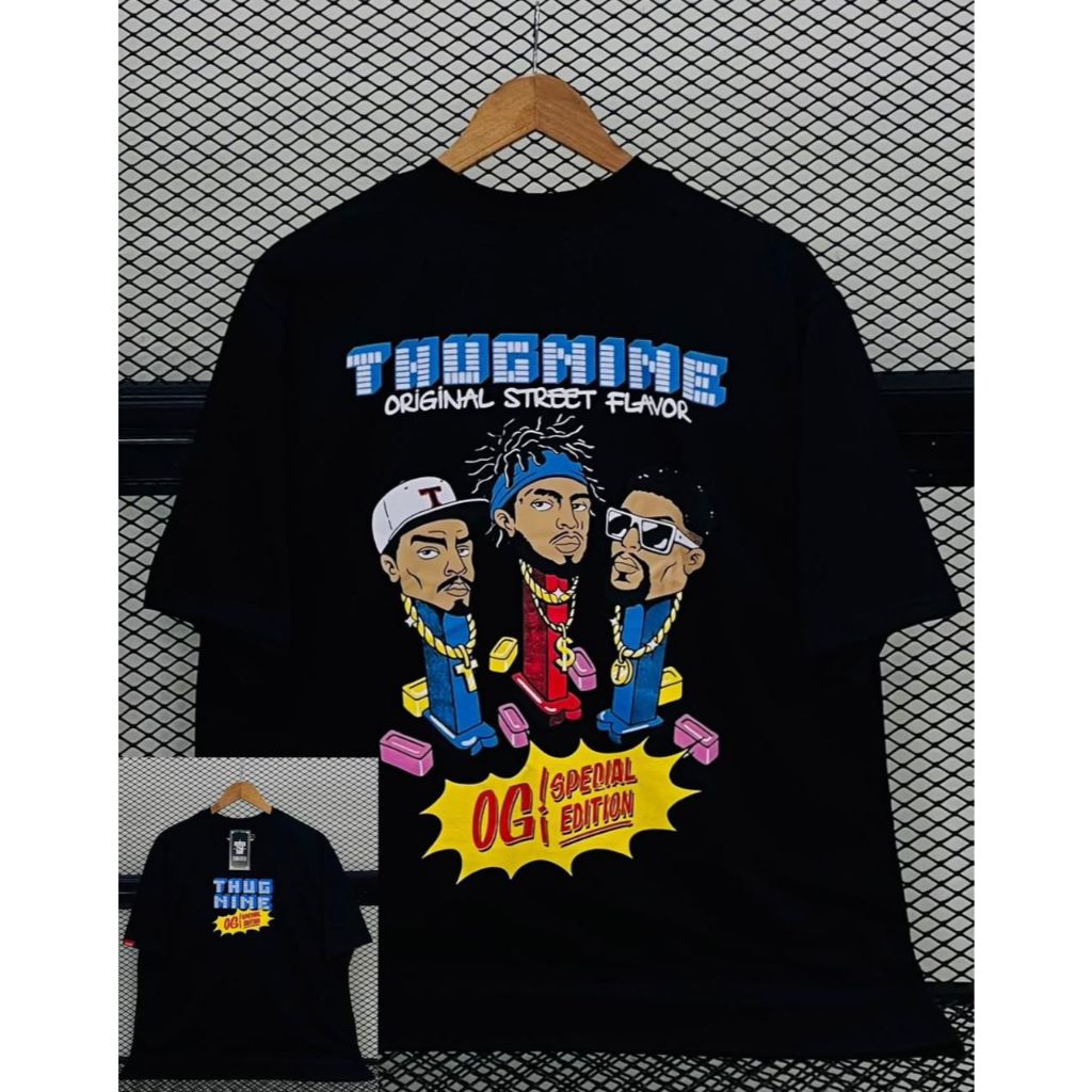 Camiseta Streetwear Thug Nine(PEZ)