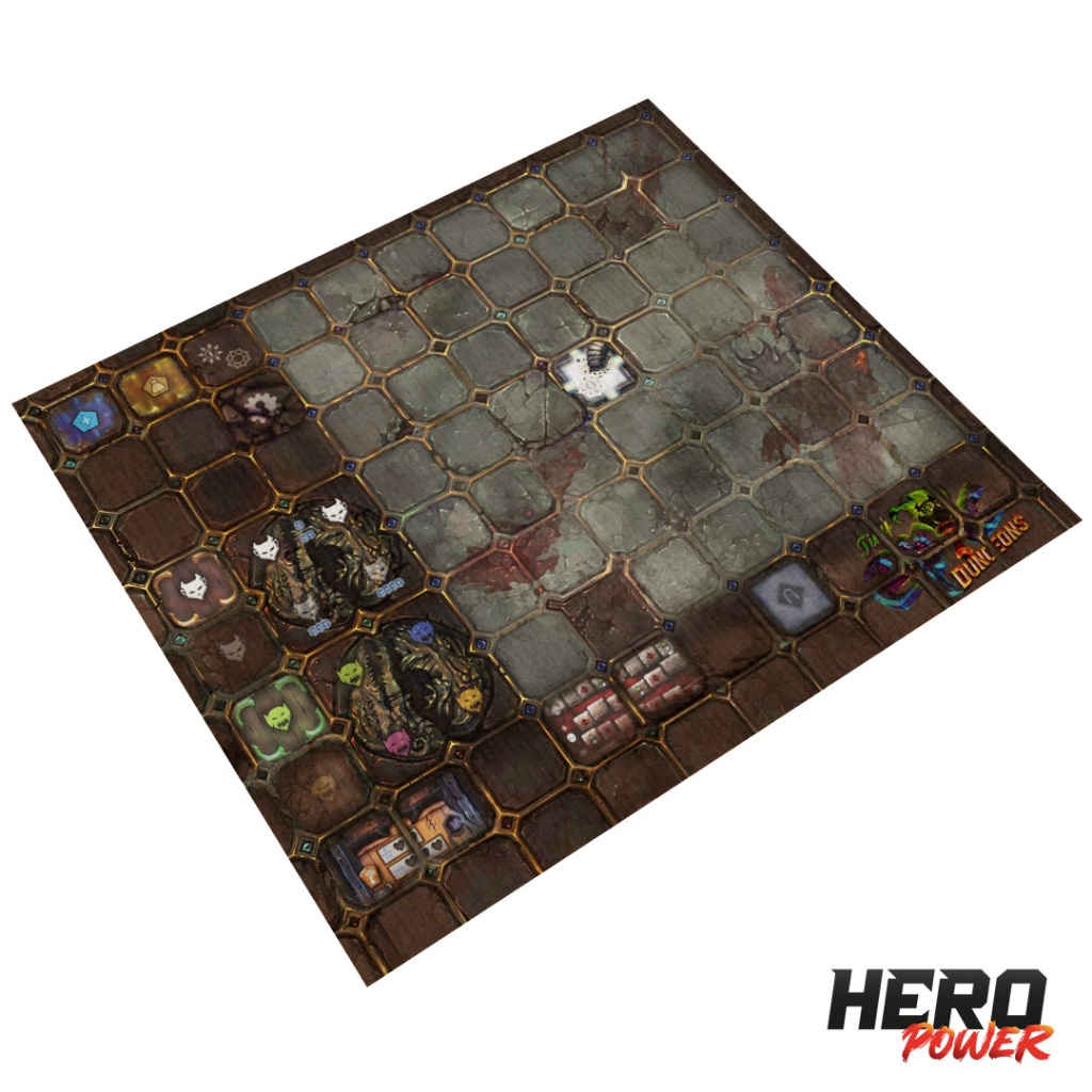 Playmat Tiny Epic Dungeons | 65x76 | Lona Vinil