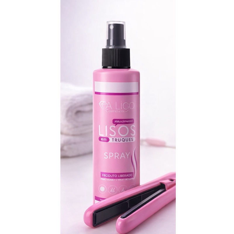 Leave-in Finalizador Spray Lisos Sem Truques 150ml - A Liga Cosmeticos