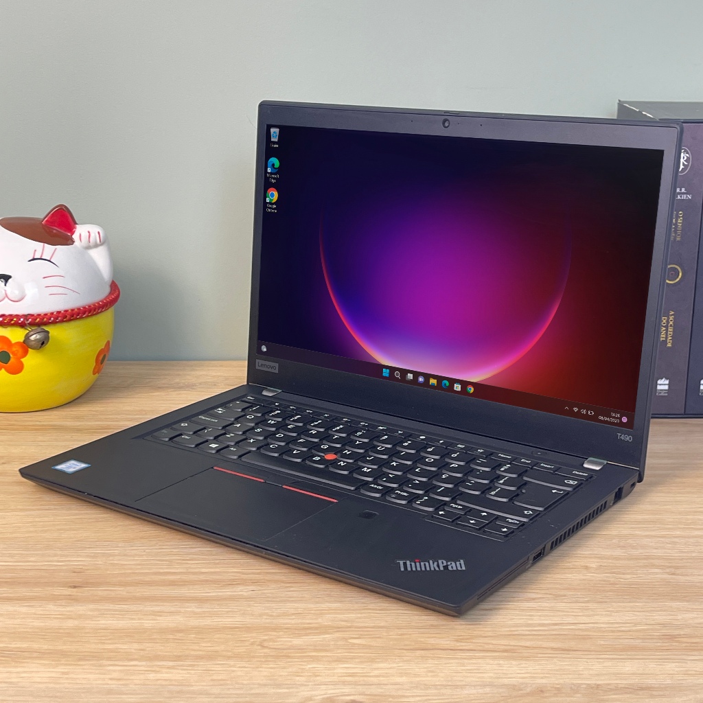 Notebook Lenovo Thinkpad T490 | Core I5 | 16gb Ram | Ssd 240gb - QUALIDADE TRABALHAR CONFIAVEL BARATO FACULDADE ESCOLA