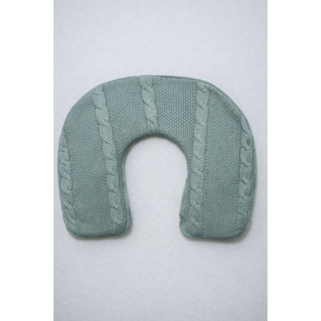 CAPA - APENAS - A CAPA para Almofada de Amamentação em Tricot Super Luxo Ponto Arroz