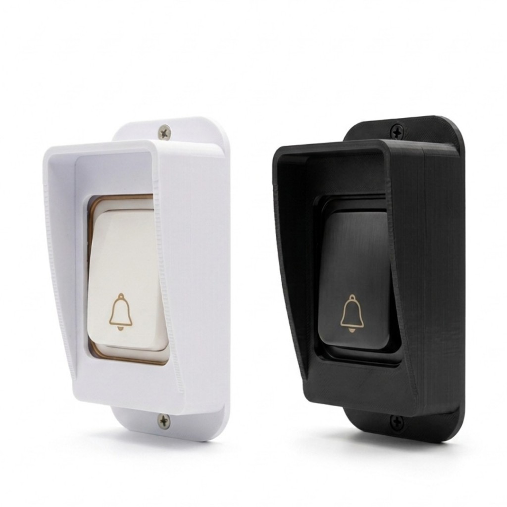 Capa de Proteção Campainha Antifurto Chuva Compatível Knup KP-CA329 - B-max Bm-603 - Obee JK02-AC