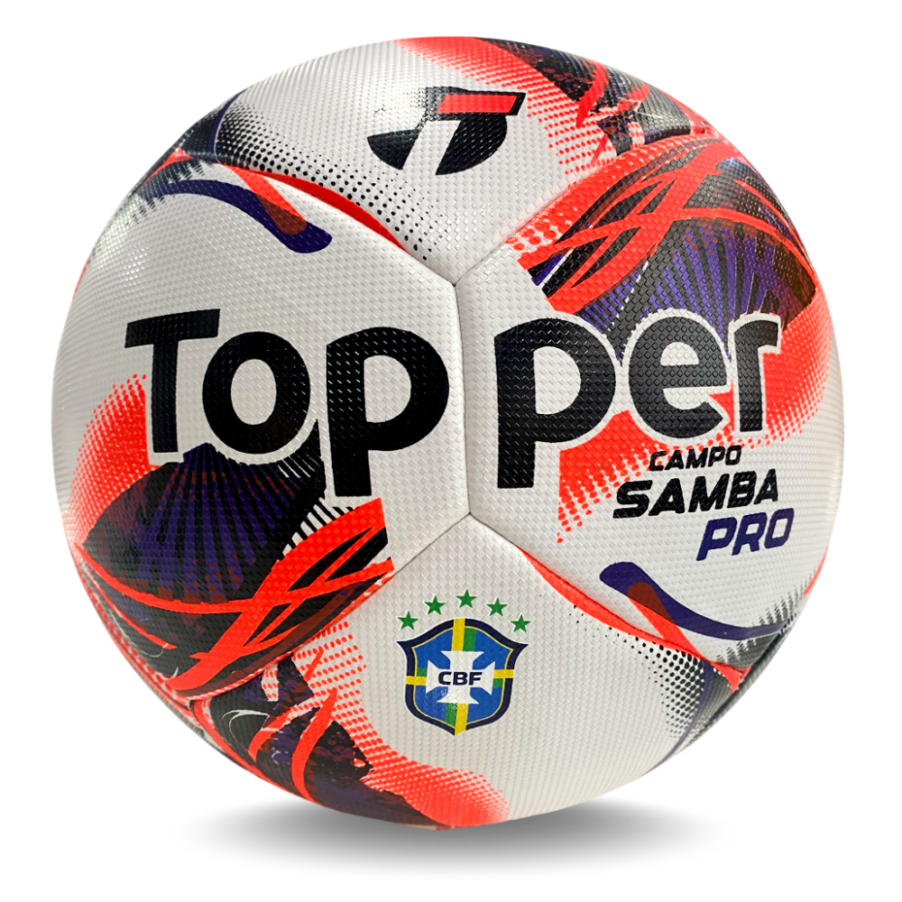 Bola Topper Futebol Campo Profissional Samba V Pró 2026