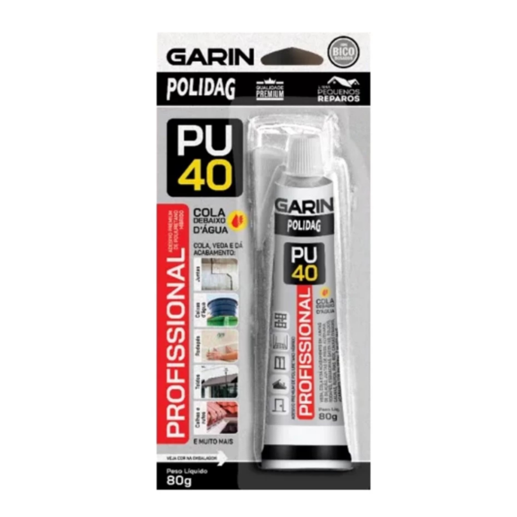 Cola e Selante Forte 80g/400g Impermeável Vedação Construção Reparos Multiuso Alta Adesão Interno Externo