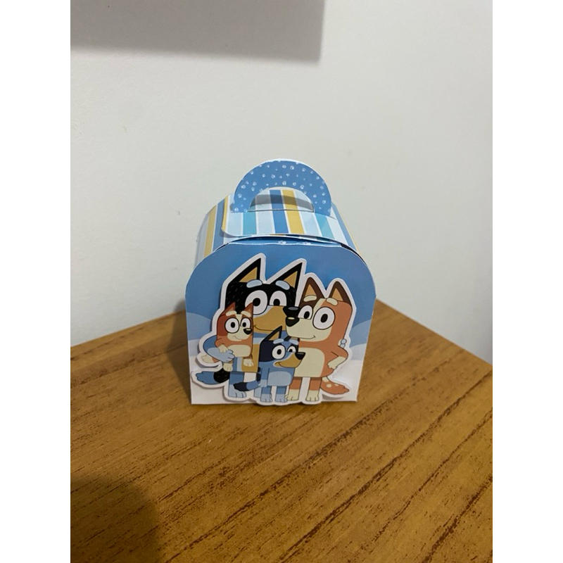 Maletinha Personalizada Bluey | Lembrancinha de Aniversário Infantil | Caixa Surpresa para Doces