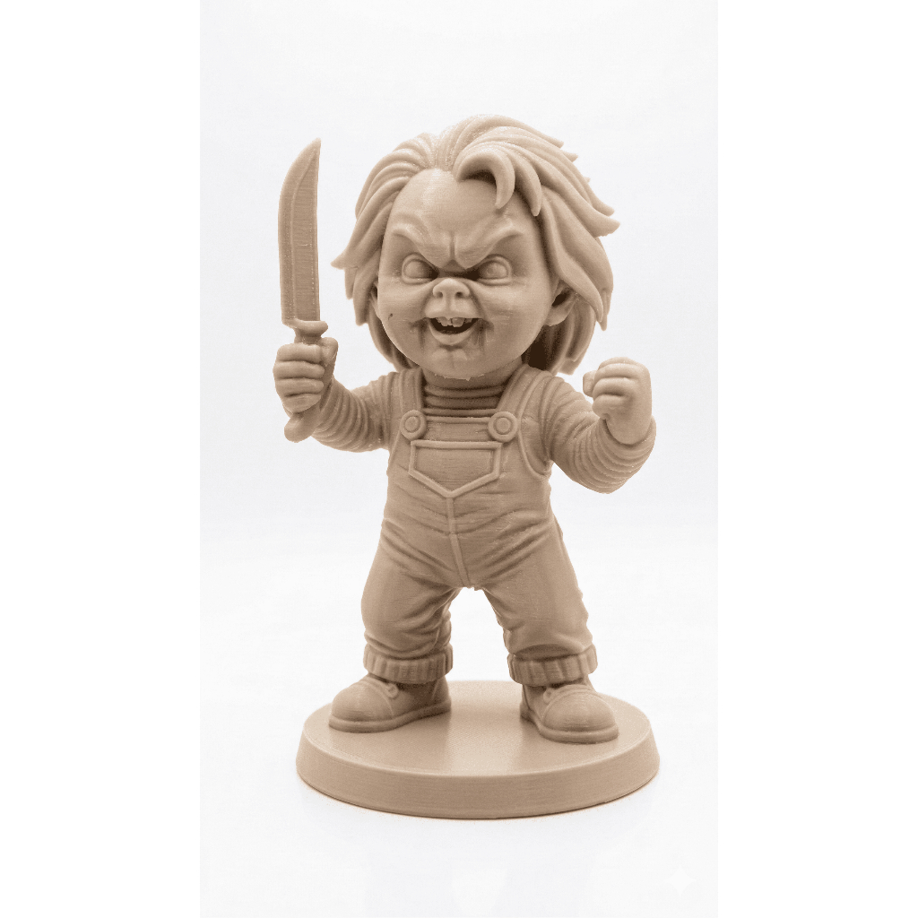 Boneco Chucky A Boneca Assassina Miniatura Colecionável 3D Geek
