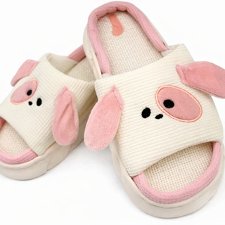 Chinelo Pantufa de Cachorrinho Sola de Borracha Nuvem Antiderrapante Confortável Inverno Quentinho em Oferta na Shopee