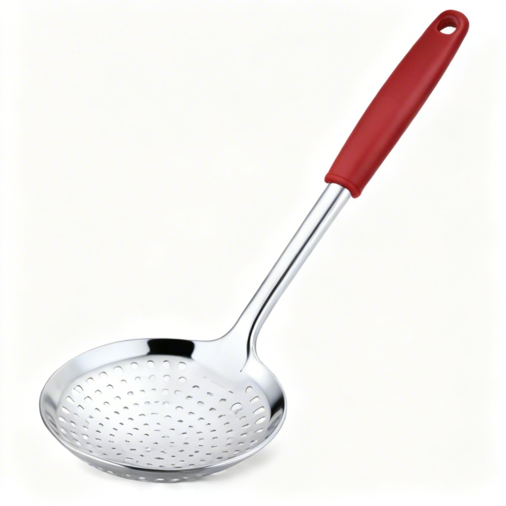 Escumadeira P/ Fritura .cm Aço Inox Utensilio Cozinha Restaurante Variáveis Utilidades