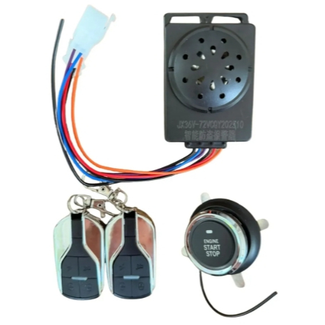Alarme Com Botao Start Controle Remoto Scooter Eletrica 60v
