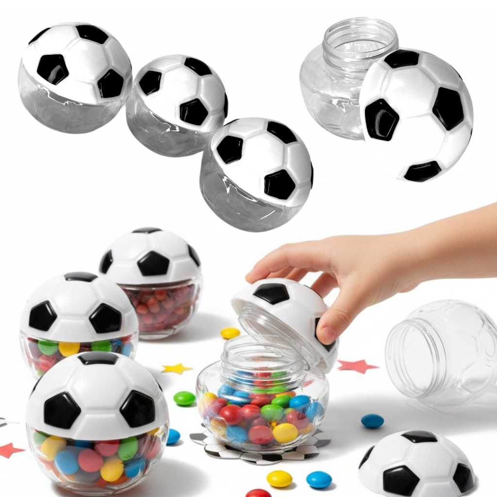 Kit 10 15 25 30 Bolinha de Futebol Tubete Bola Lembrancinha Baleiro Aniversário em Oferta na Shopee