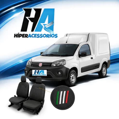 Capa Banco Fiat Fiorino Jogo Completo Tecido Automotivo Resistente Alta Proteção para Bancos