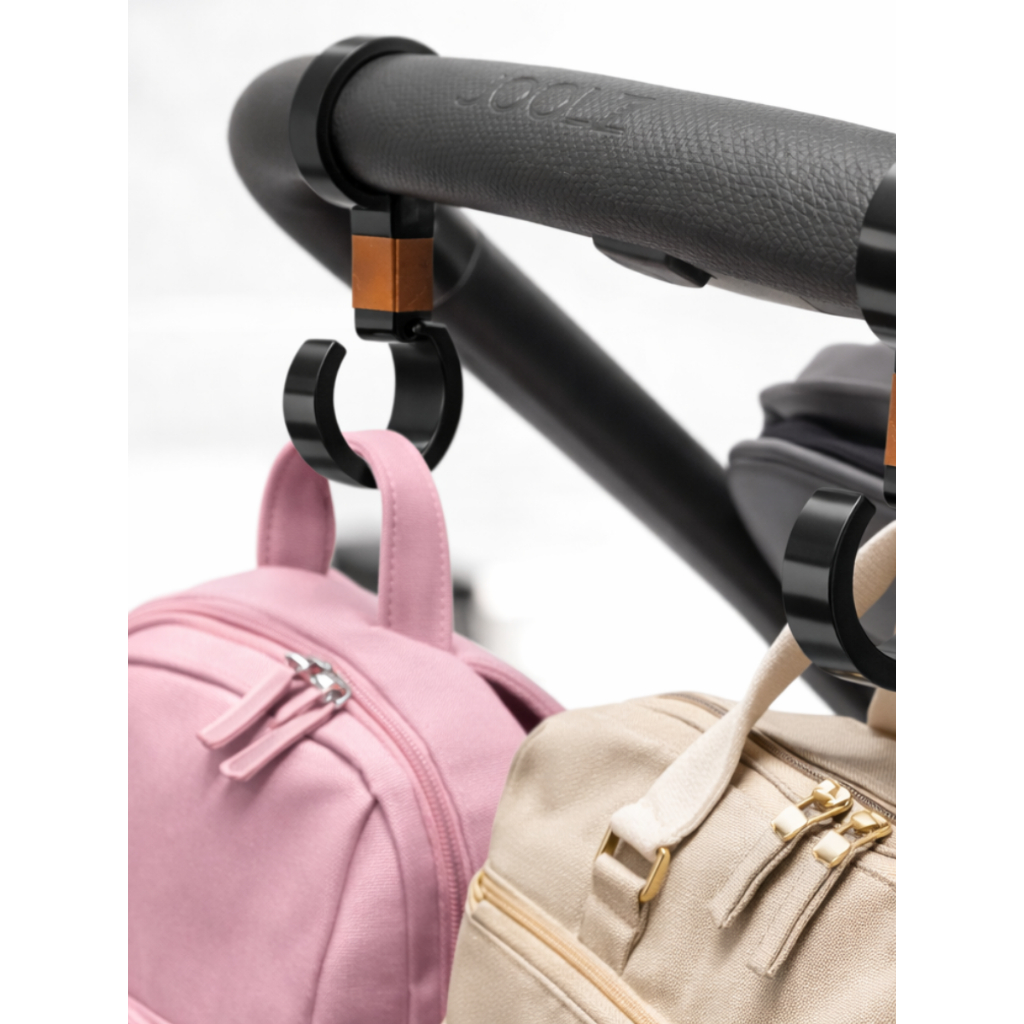 Gancho Para Carrinho De Bebê, 2 Un Organizador Bolsas De Fraldas, Viagem Essencial