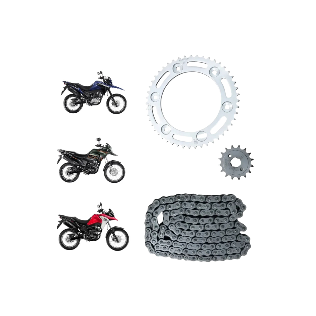Kit Relação Tração Bros160/xre190 Todos Os Anos C/retentor em Oferta na Shopee