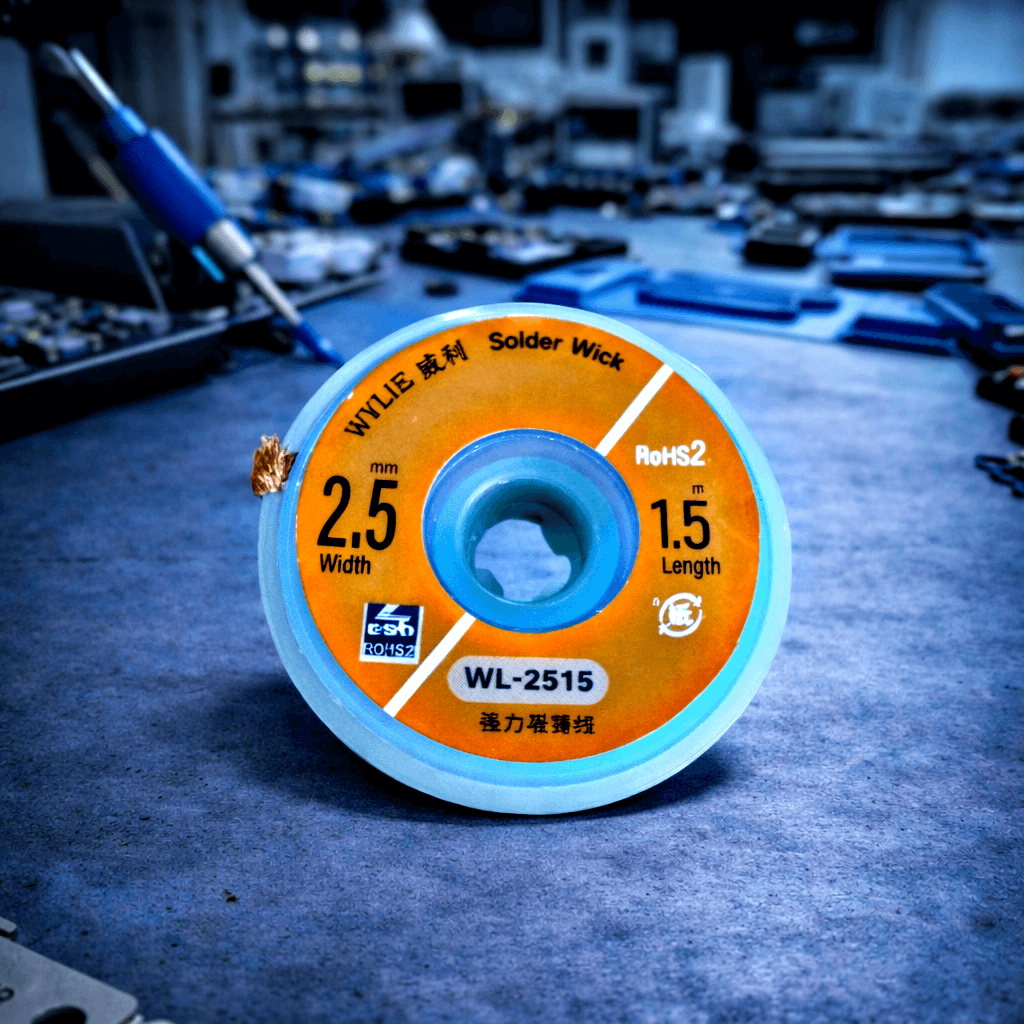 Malha Dessoldadora De Cobre Solda Wick 2515 2,5mm - 1.5m