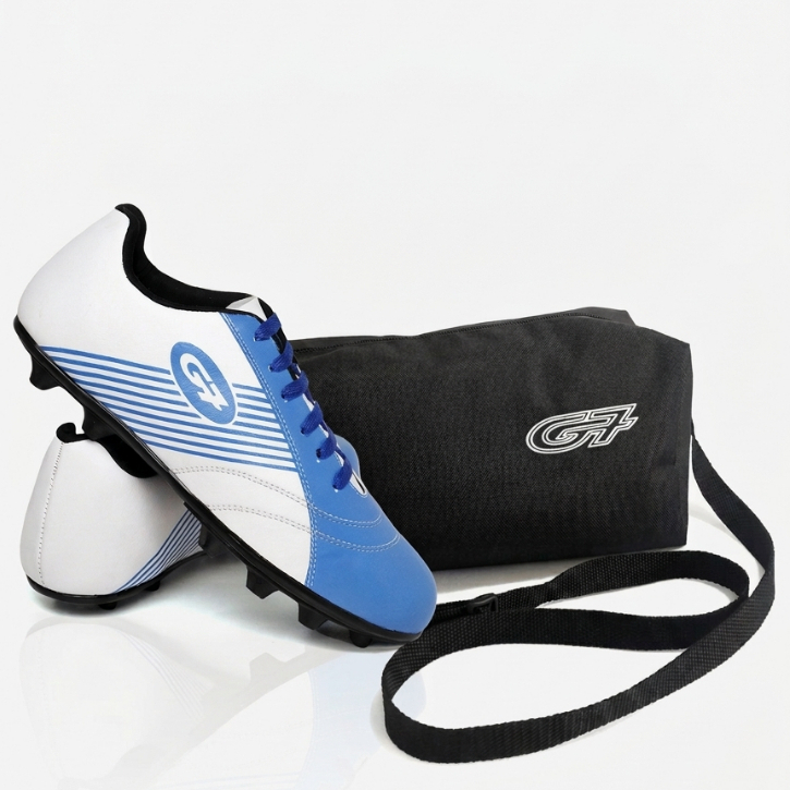 kit Chuteira Futebol Campo G7 Trava + Porta Chuteira Bag Bolsa Esportiva Masculina Direto da fabrica
