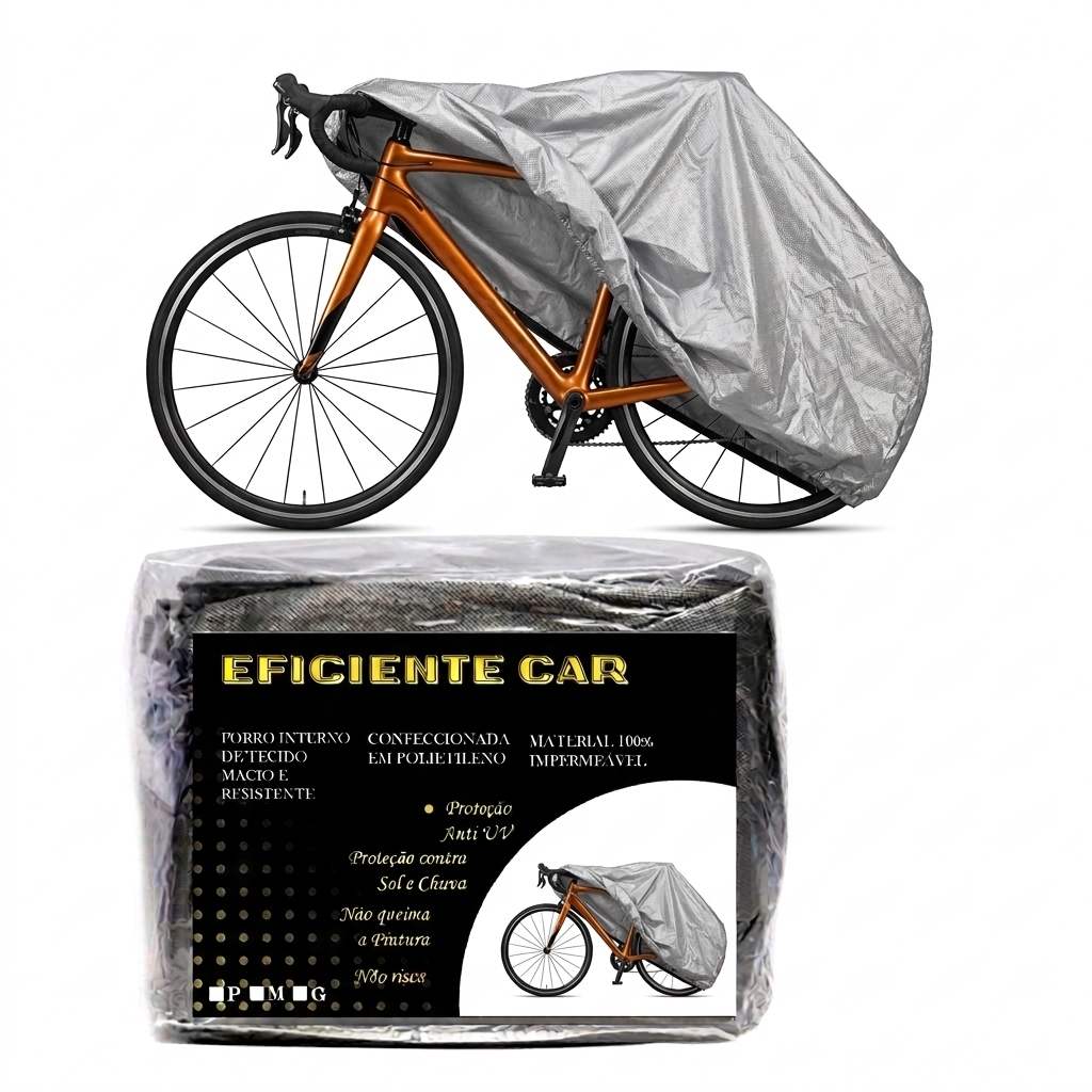 Capa Pra Bike Cobrir Bicicleta Aro 20 até 29 Protege Sol Chuva Poeira 100% Impermeável
