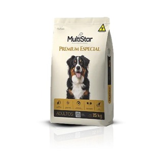 Ração Para Cães Multistar Adultos 15kg em Oferta na Shopee