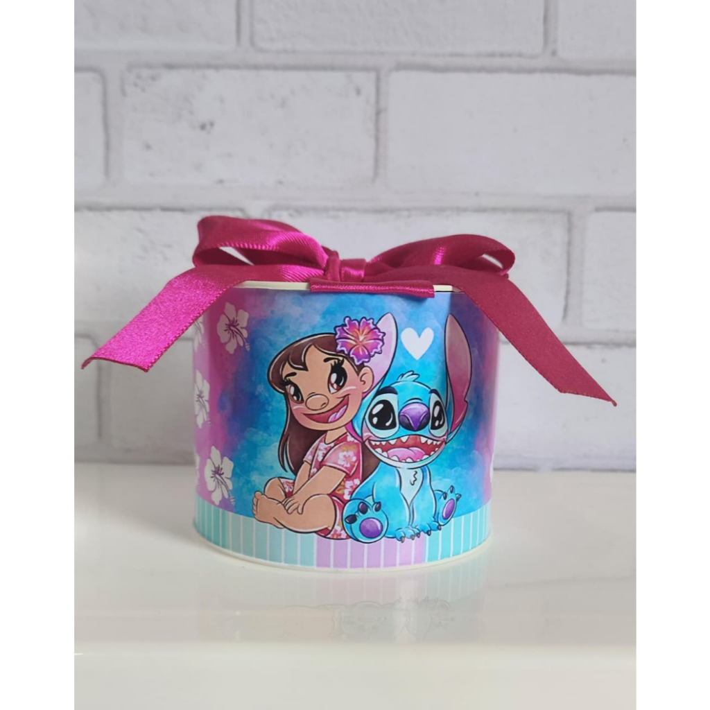Kit Tubolatas personalizadas 5x6 - Lembrancinha de Aniversário Lilo & Stitch / Diversos temas, Maternidade, Chá de bebê,