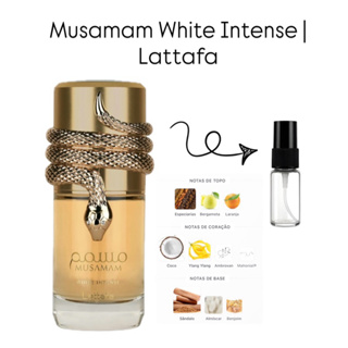 Musamam White Intense | Lattafa em Oferta na Shopee